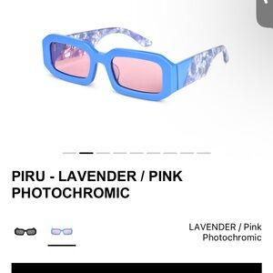 Lavender/Pink Photochromic Sunglasses